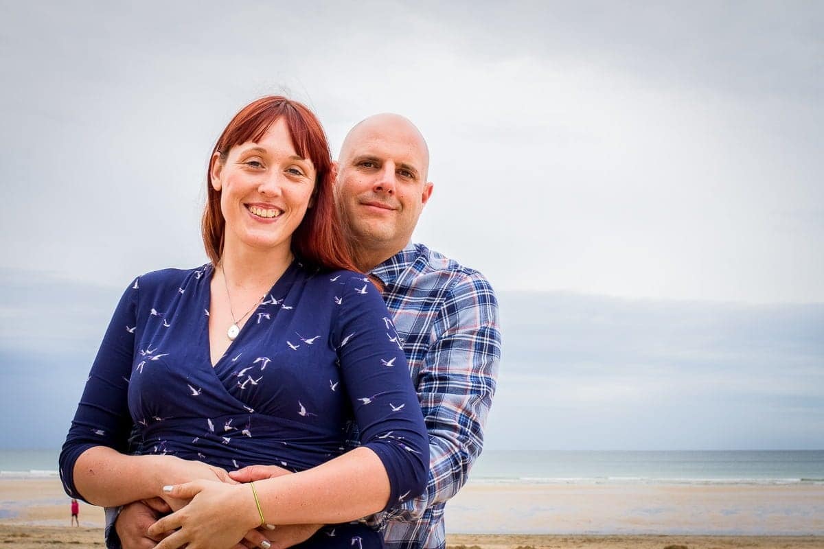 Jen + John - Engagement Shoot - Watergate Bay - Newquay