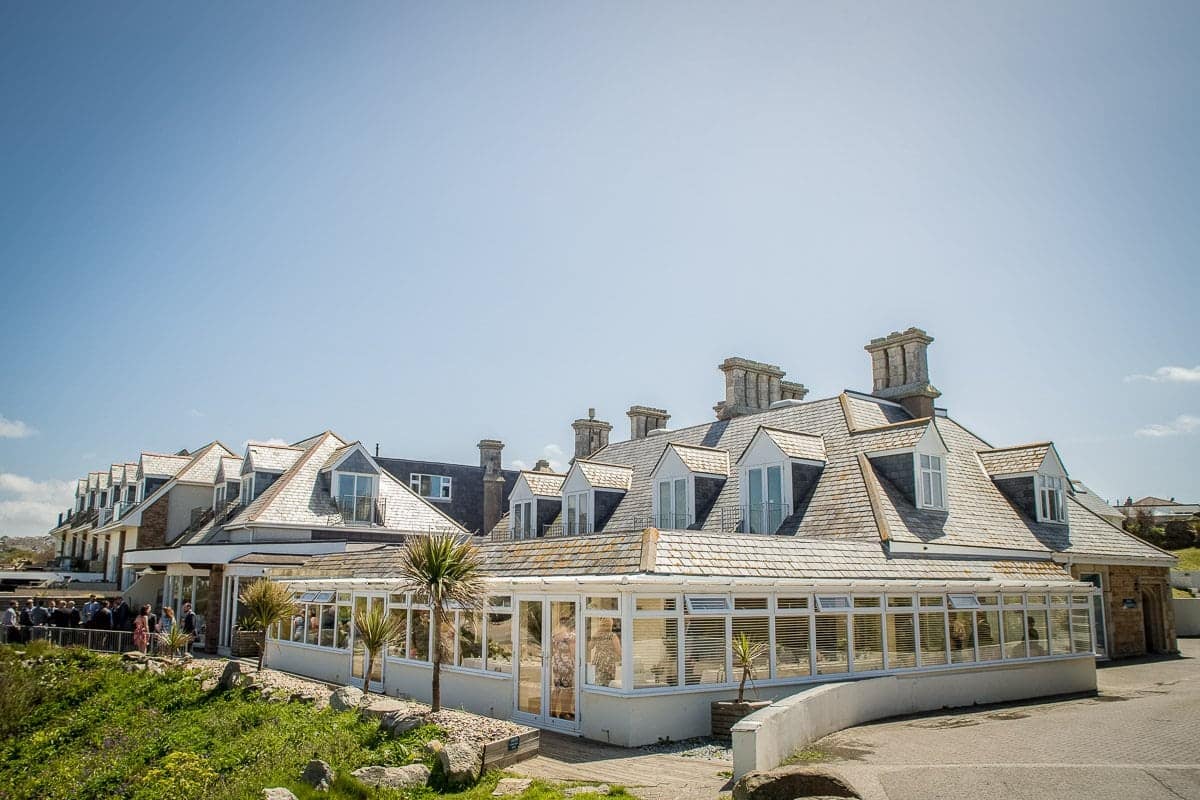 Glendorgal Hotel Wedding, Newquay - Sam & Kyle