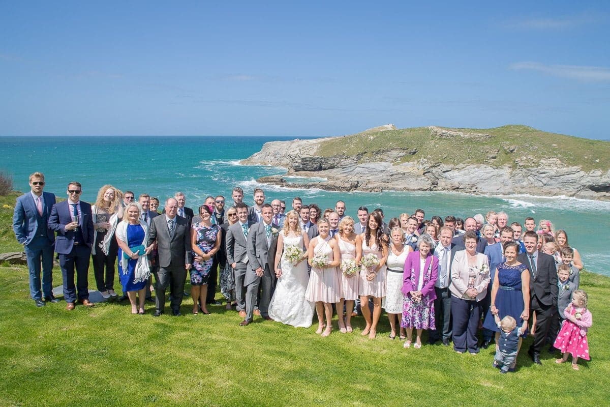 Glendorgal Hotel Wedding, Newquay - Sam & Kyle