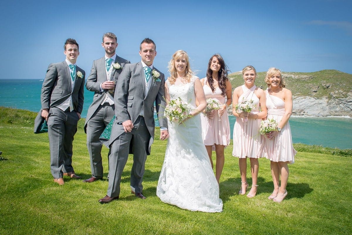 Glendorgal Hotel Wedding, Newquay - Sam & Kyle
