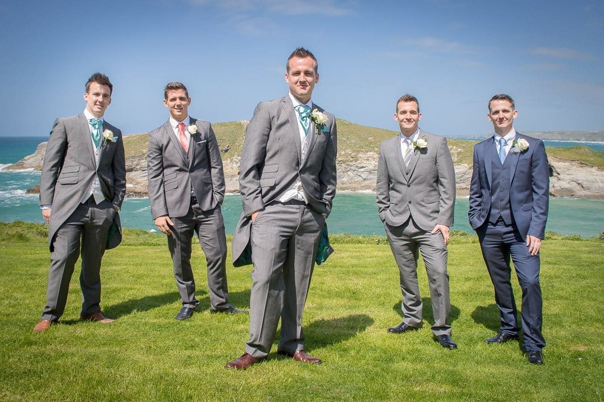 Glendorgal Hotel Wedding, Newquay - Sam & Kyle