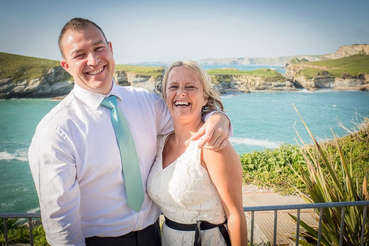Glendorgal Hotel Wedding, Newquay - Sam & Kyle
