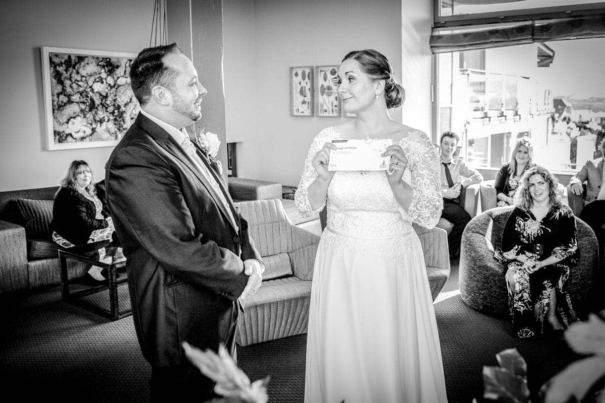 Joanna & Karl - Scarlet Hotel Wedding