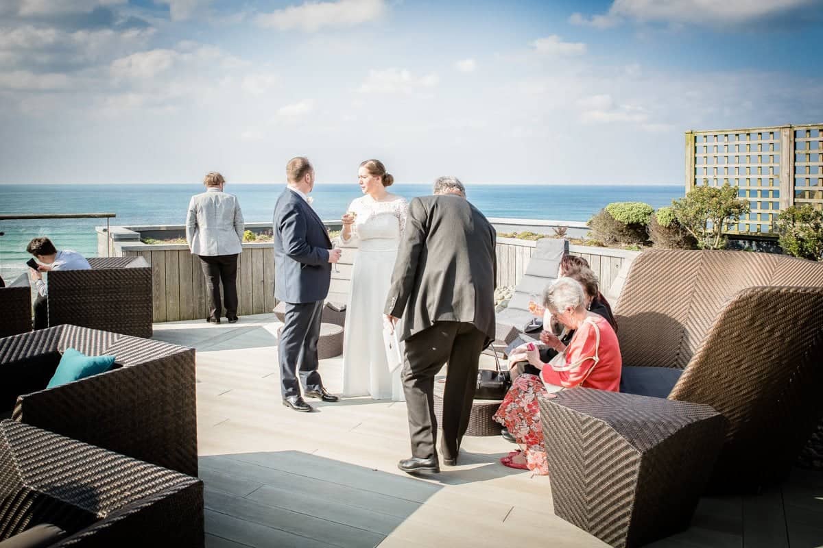 Joanna & Karl - Scarlet Hotel Wedding