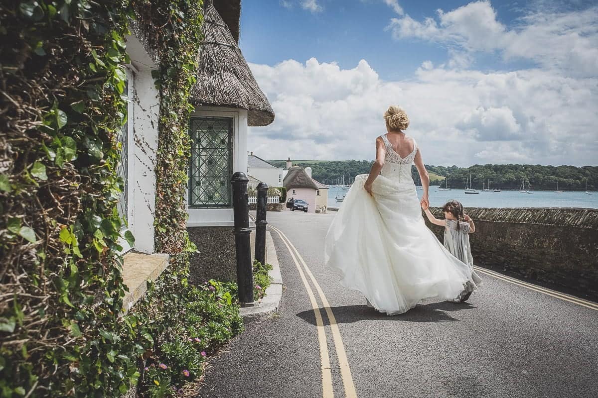 wedding dress cornwall