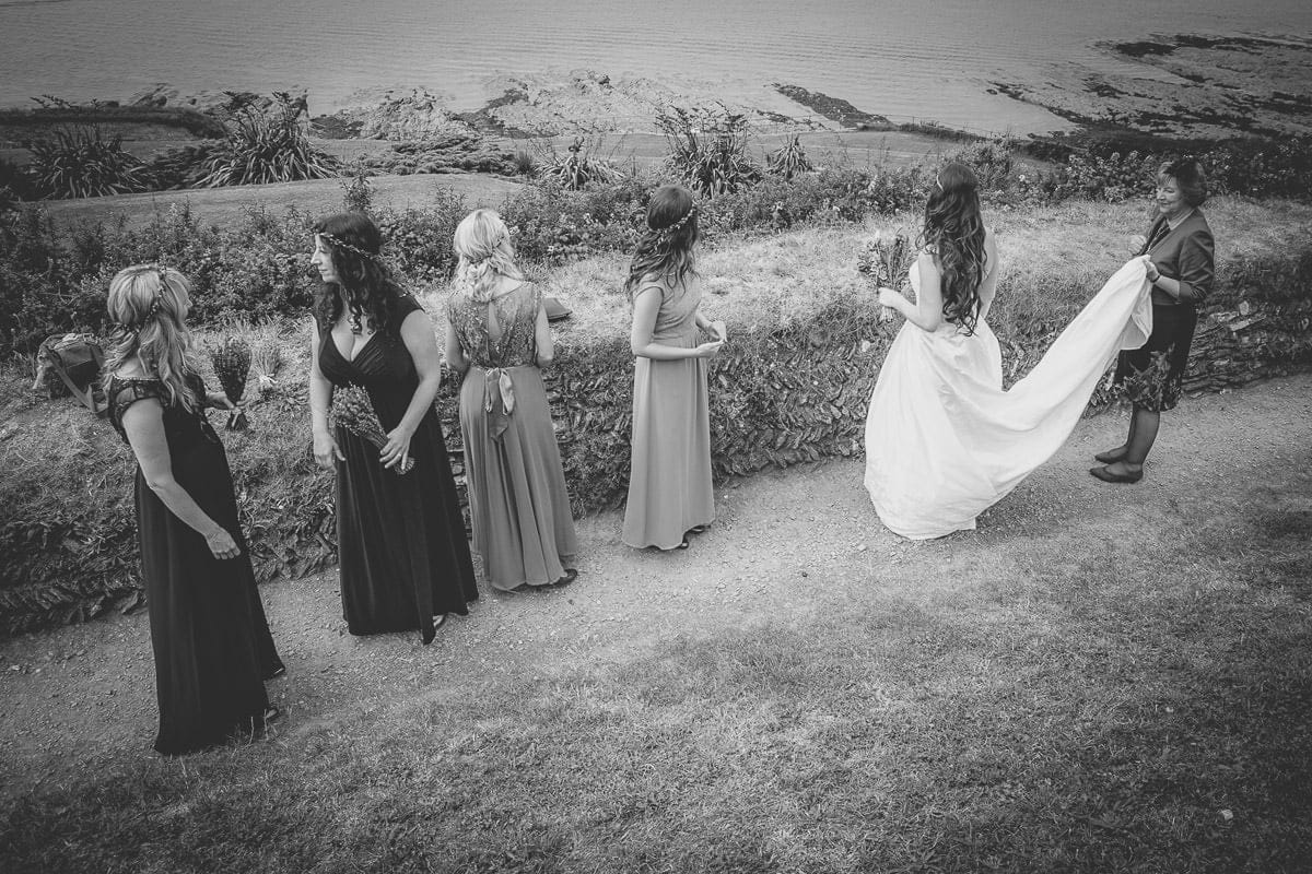 wedding dress cornwall