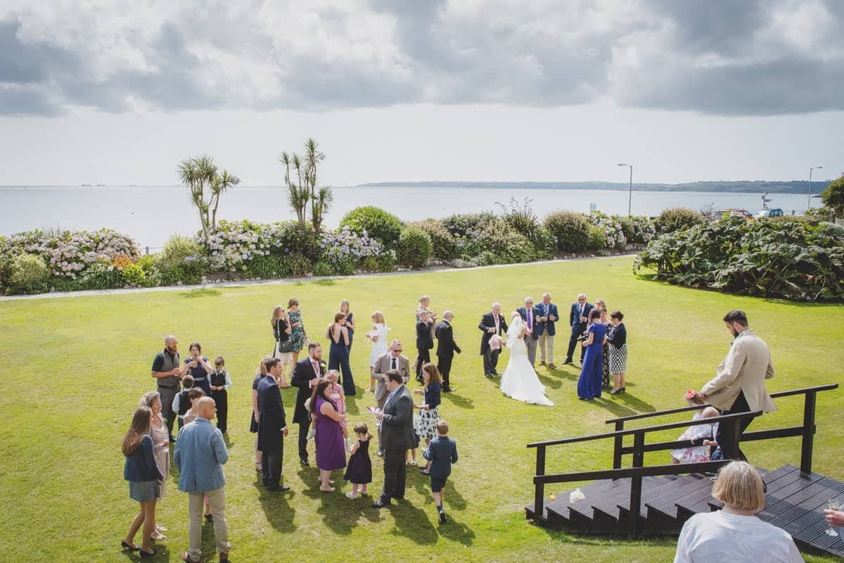 Falmouth Hotel Wedding - Victoria & James
