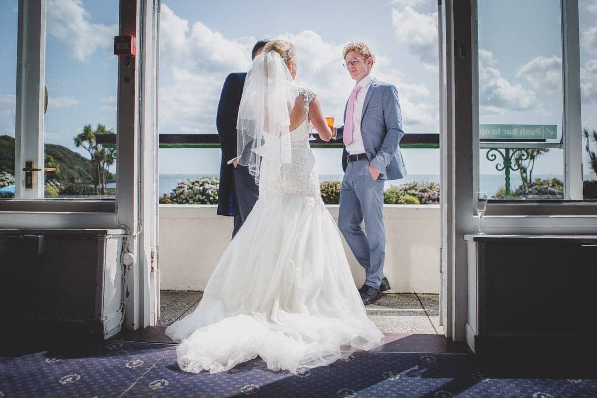 Falmouth Hotel Wedding - Victoria & James
