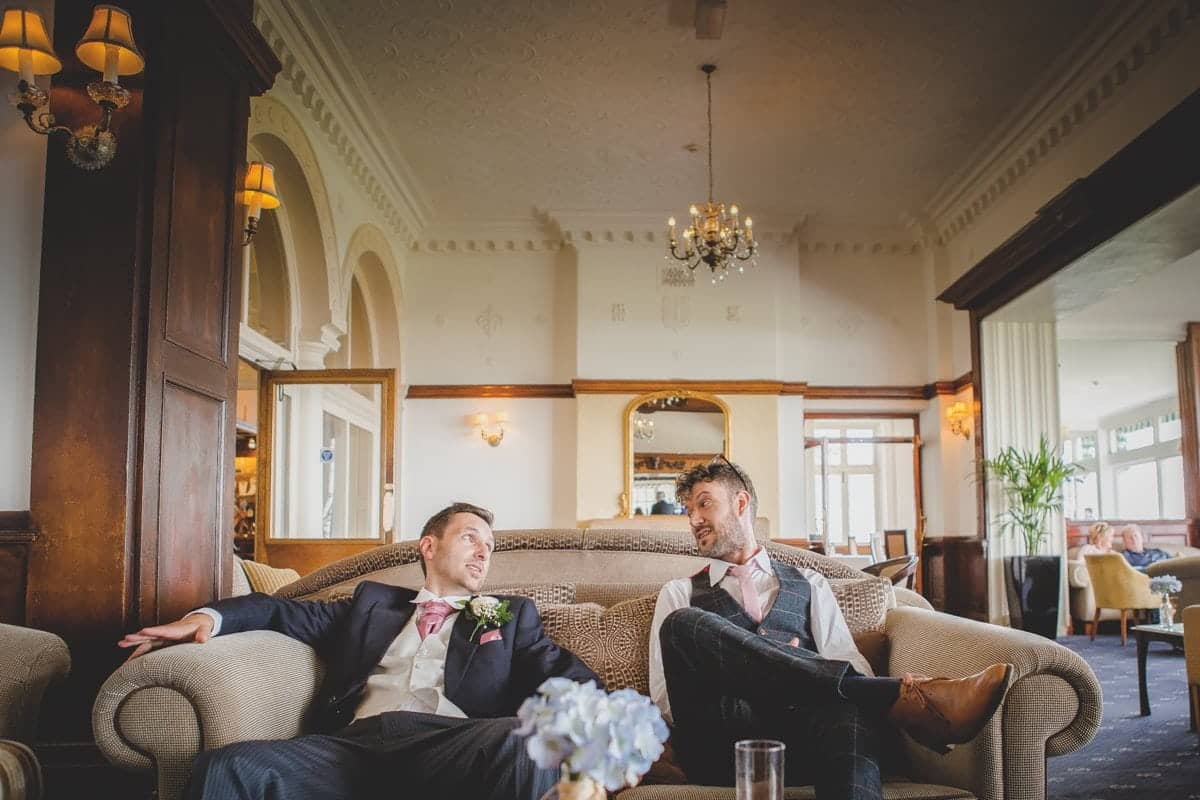 Falmouth Hotel Wedding - Victoria & James