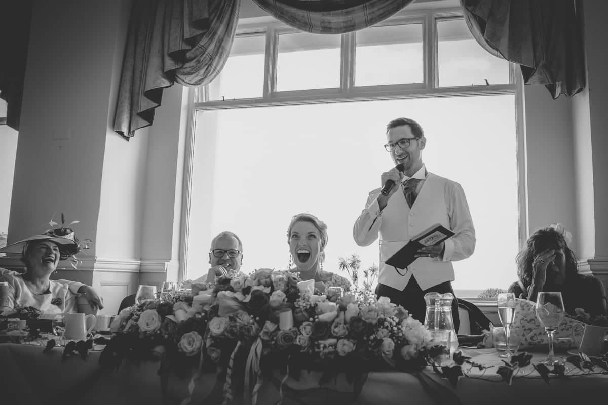 Falmouth Hotel Wedding - Victoria & James