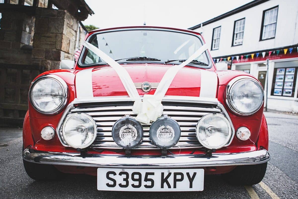 Mini Cooper Wedding