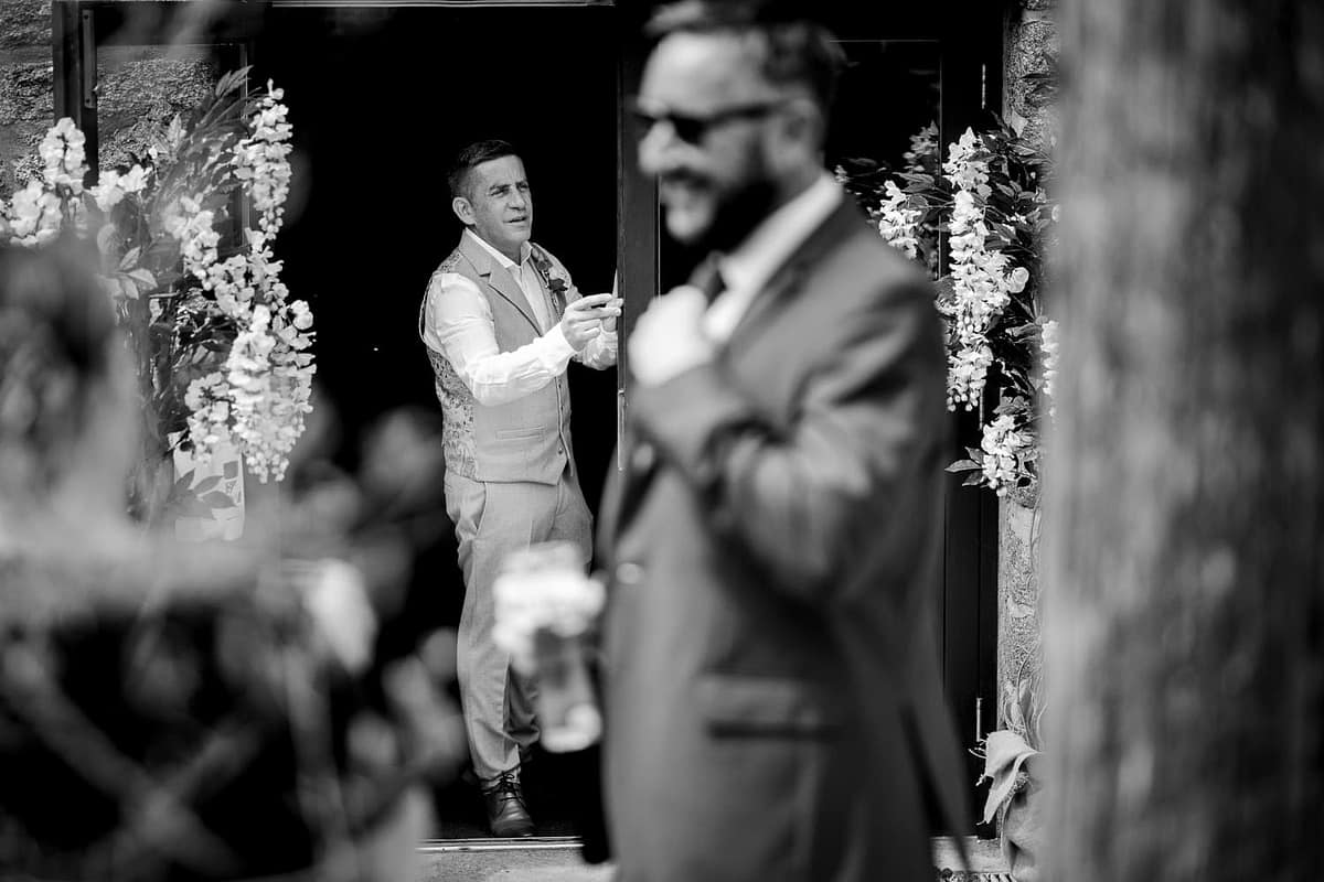 groom at knightor winery