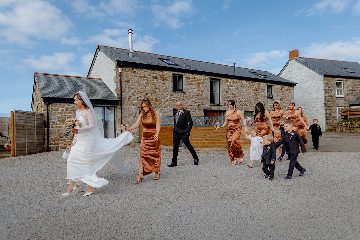 Stennack Farm Wedding