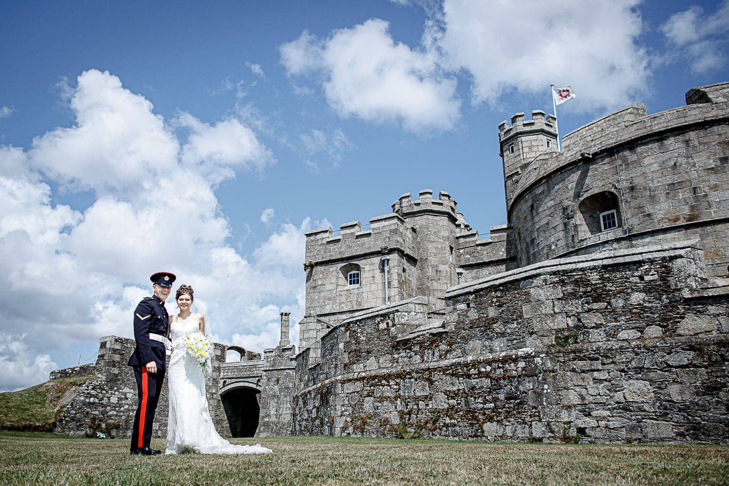 Pendennis Castle Wedding