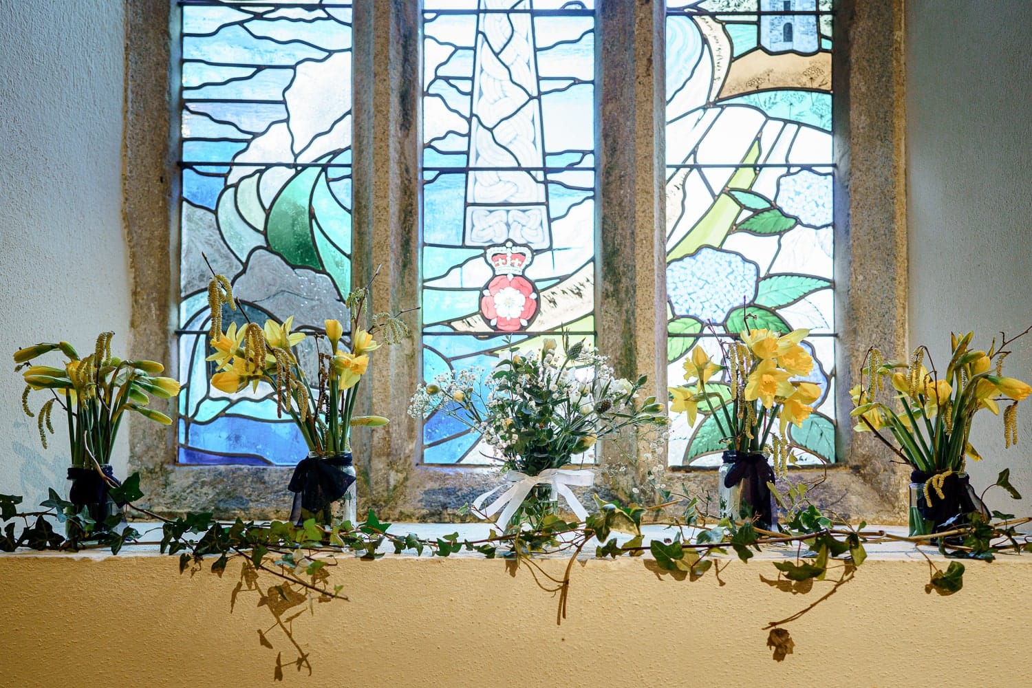 ladock church wedding