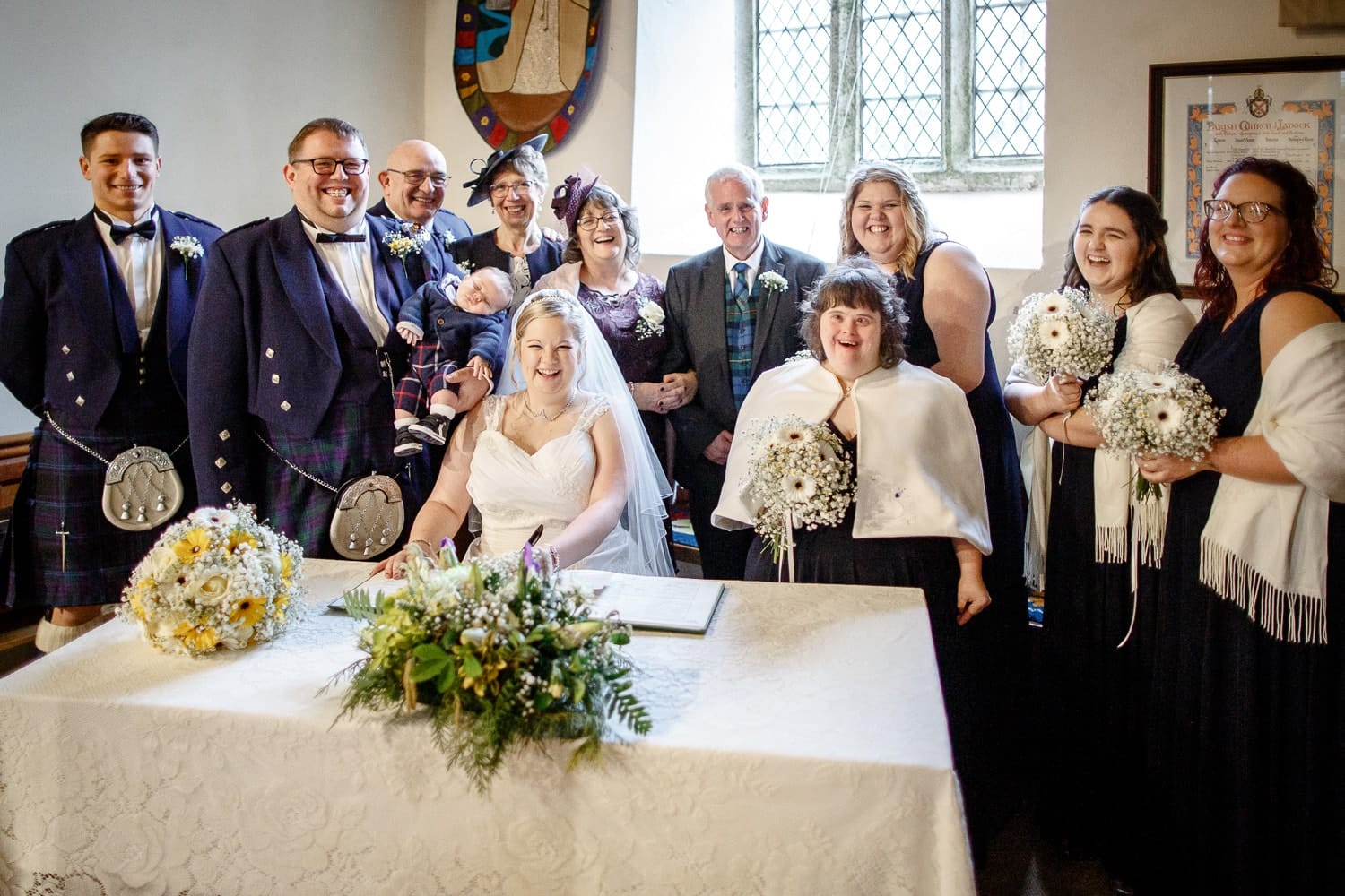 ladock church wedding