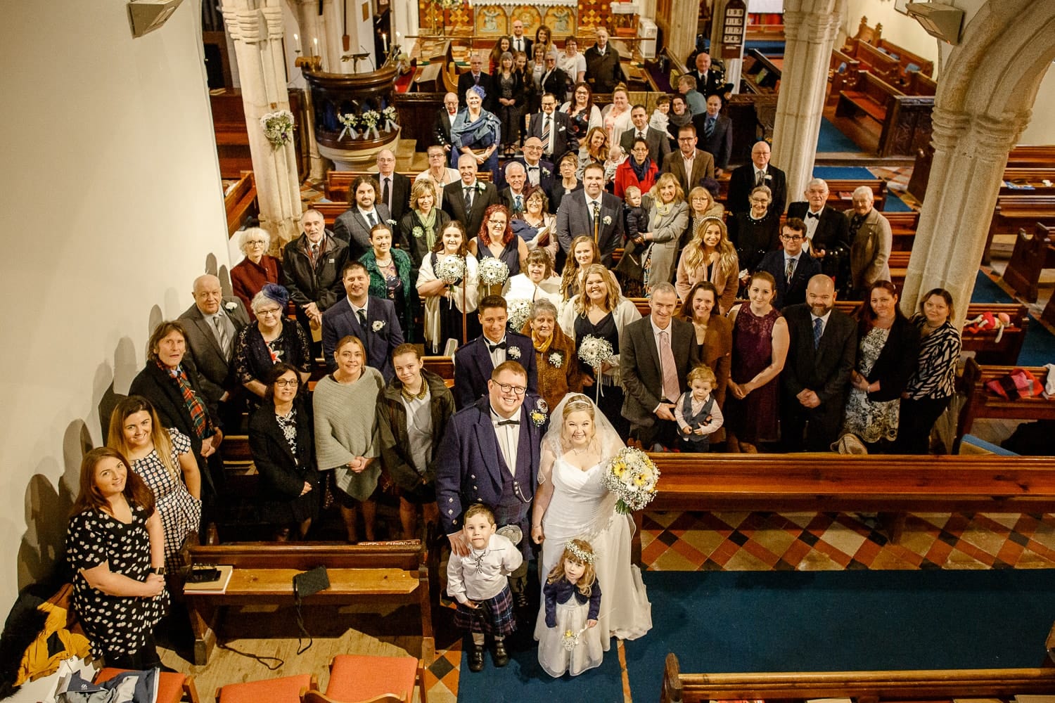 ladock church wedding