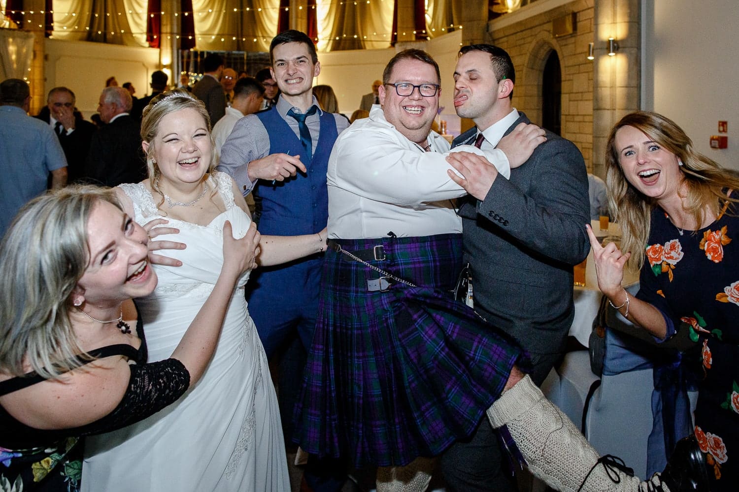 wedding guests