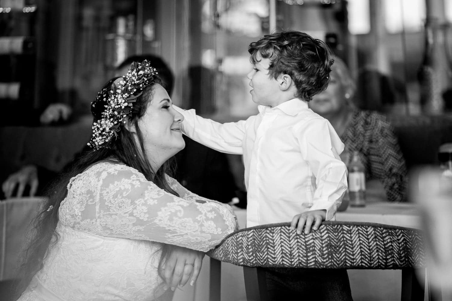 bride & son