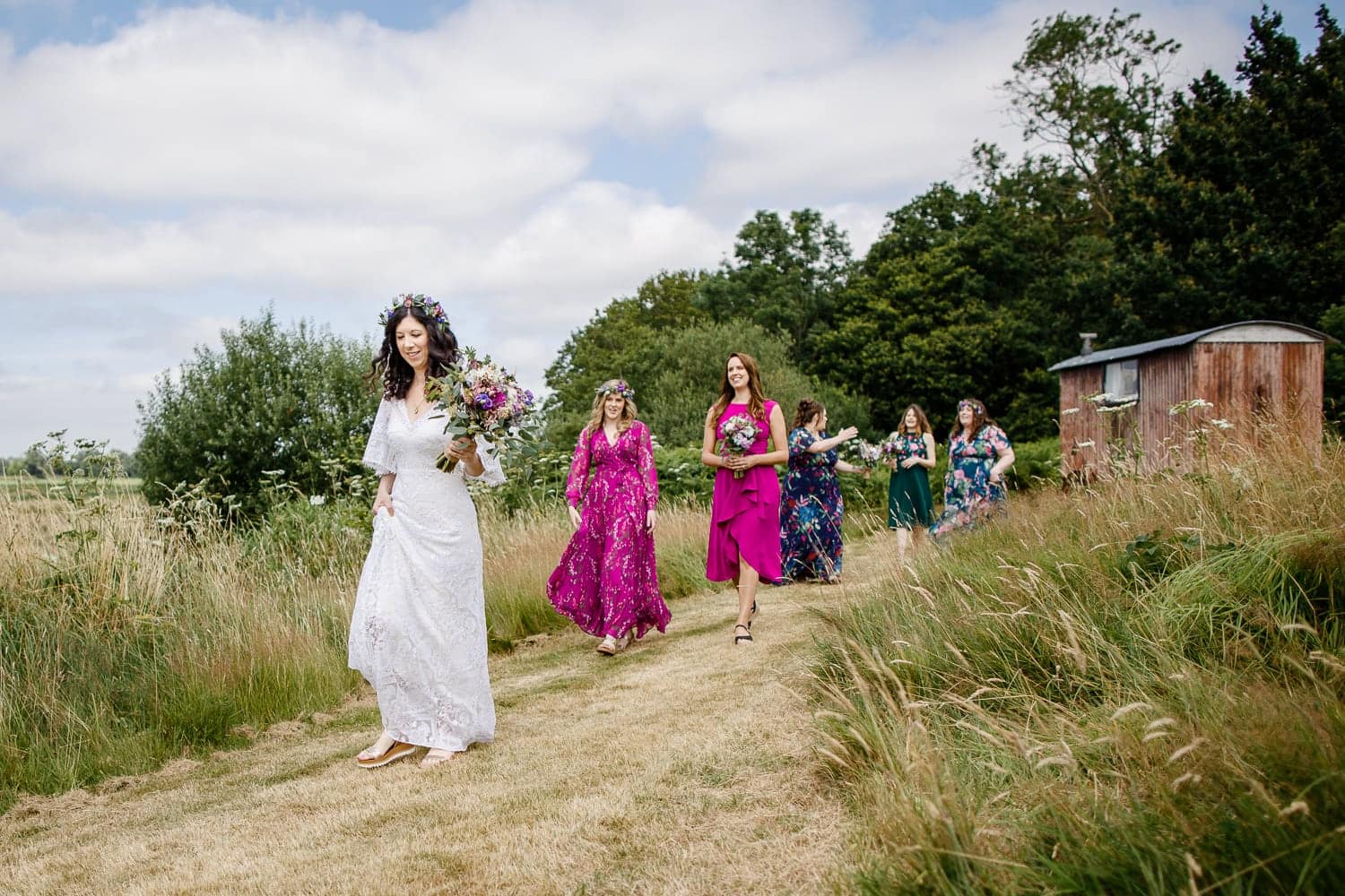 wilderness weddings bride
