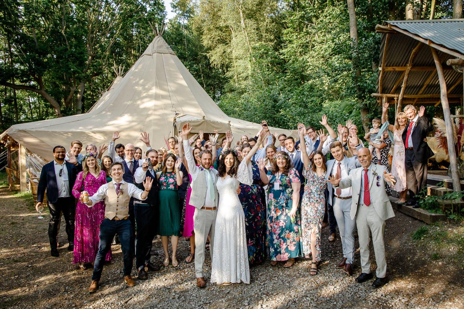 wilderness weddings group shot