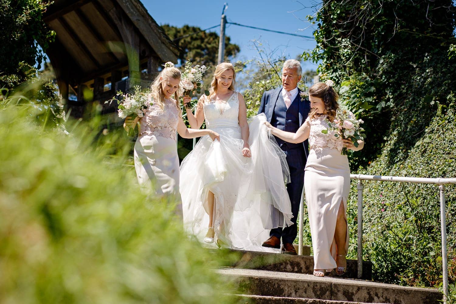 mylor church wedding