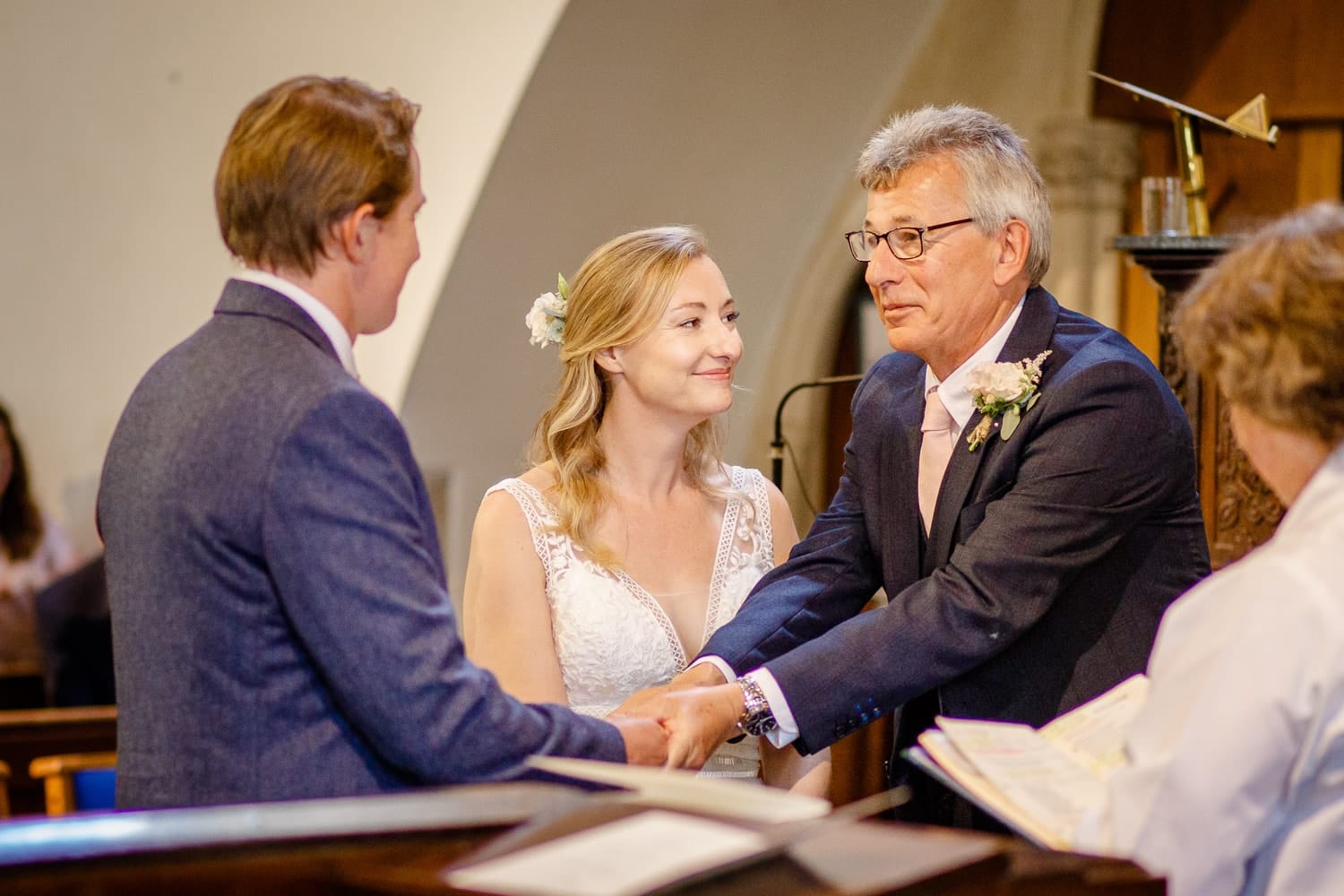 mylor church wedding