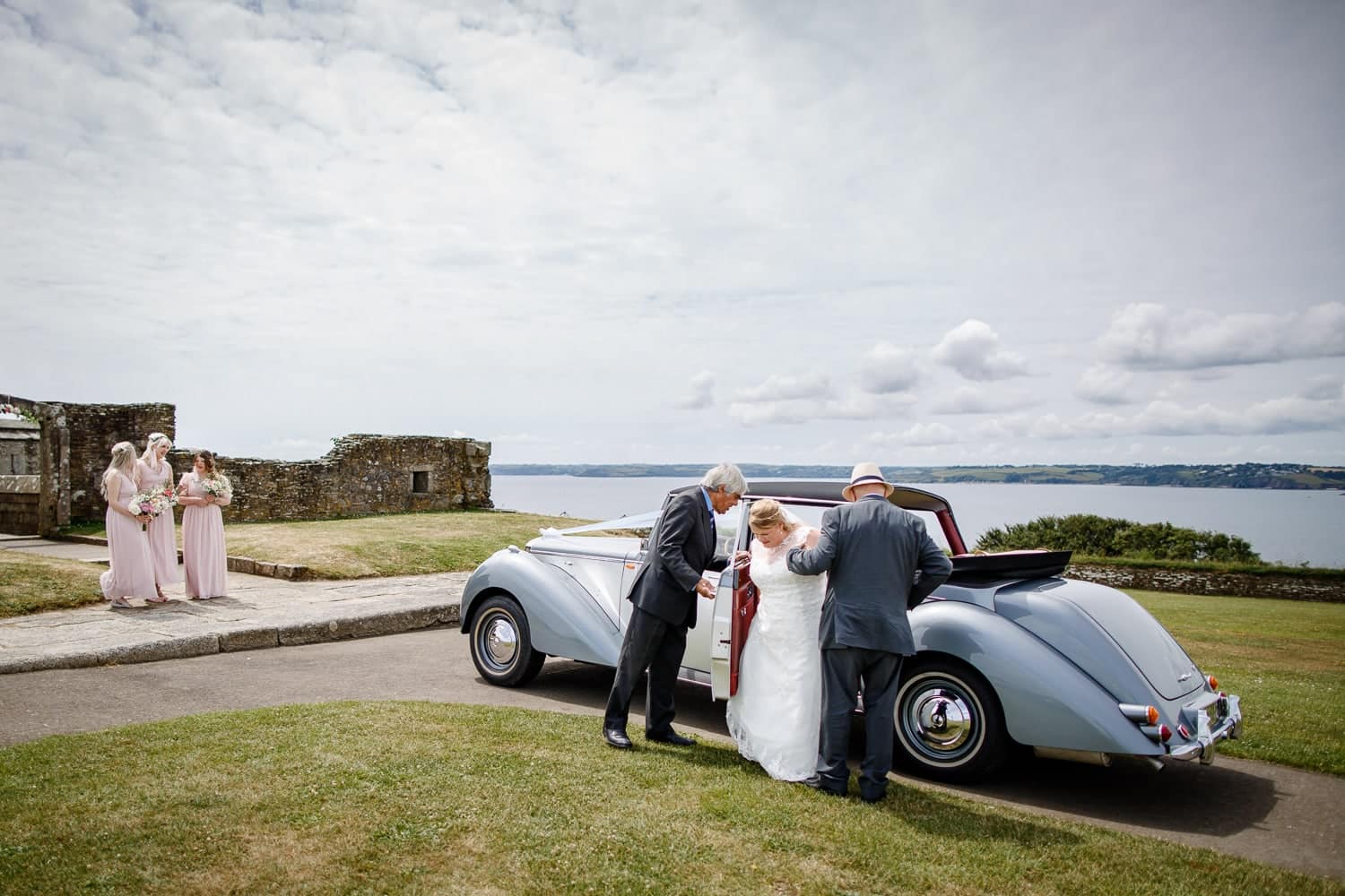pendennis castle wedding photographer