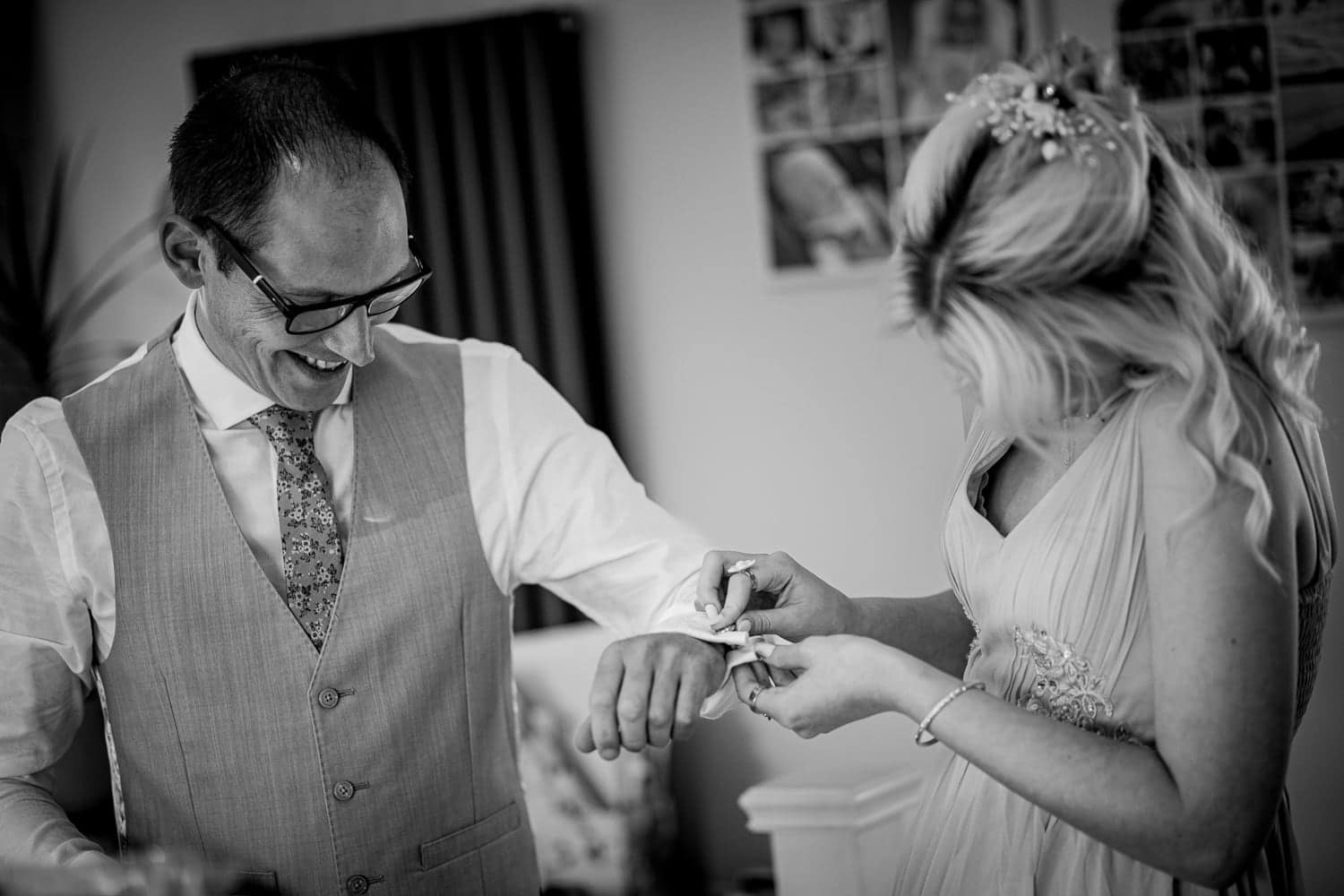 pendennis castle wedding prep