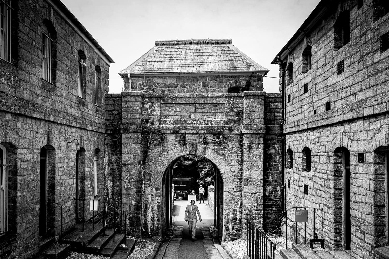 pendennis castle wedding photographer