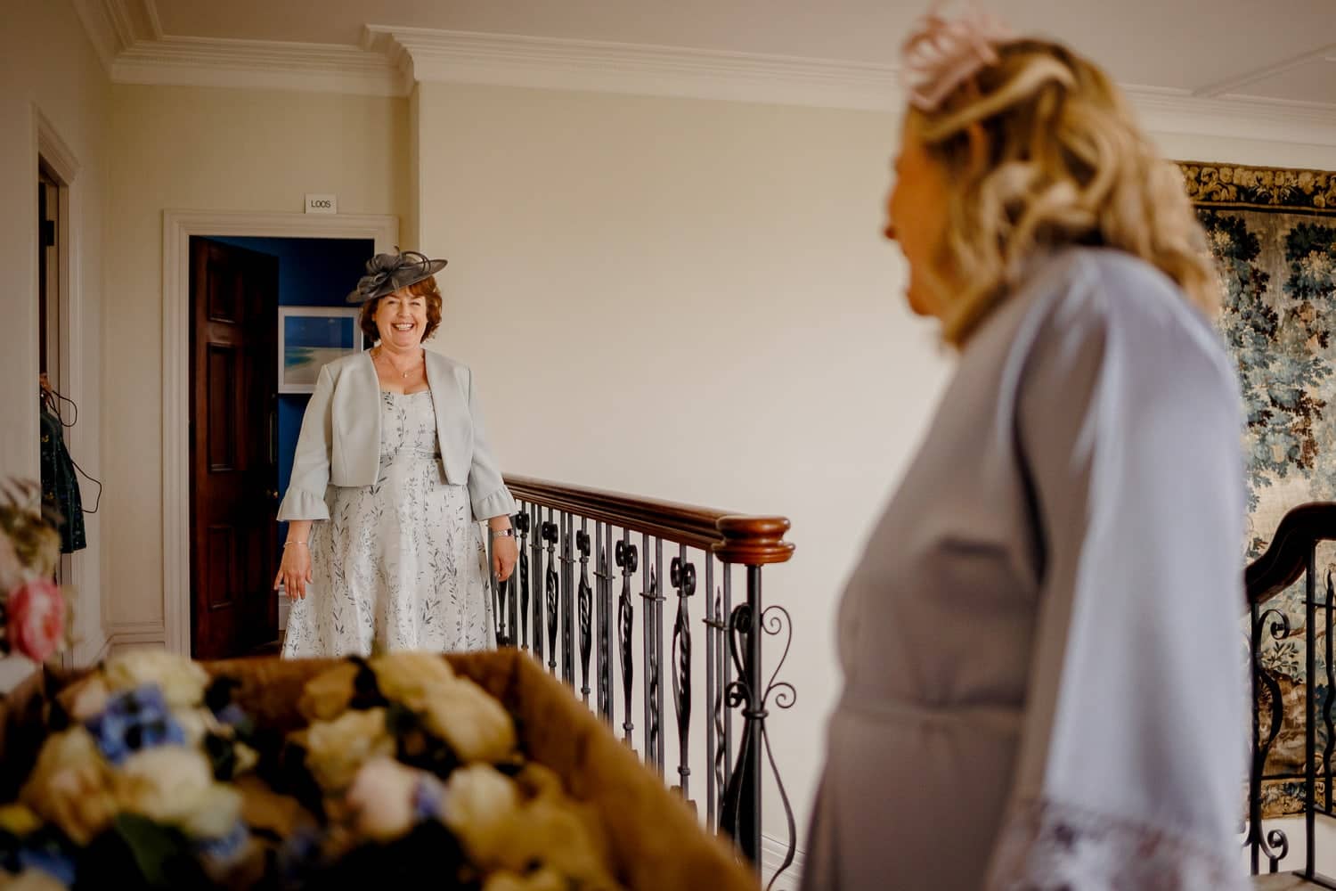 Scorrier House Wedding Getting Ready