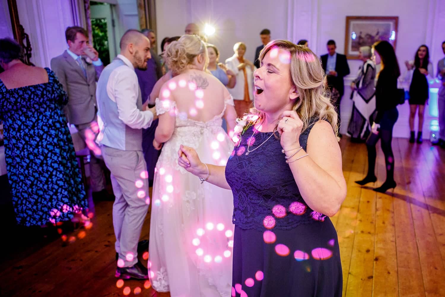 scorrier house wedding party