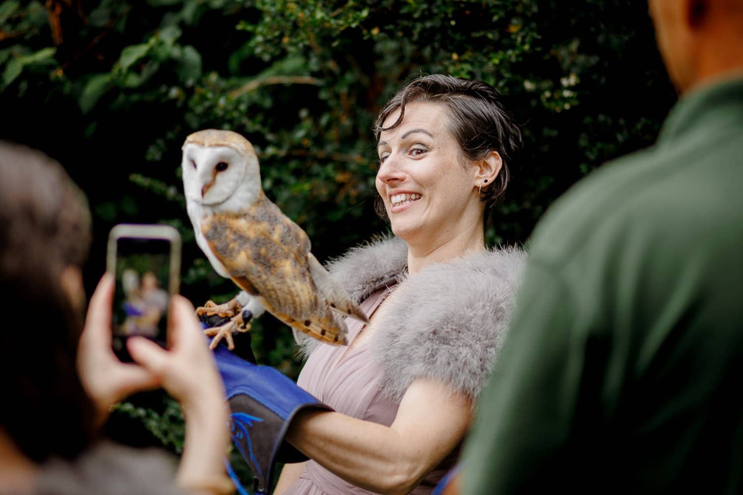 owls at weddings