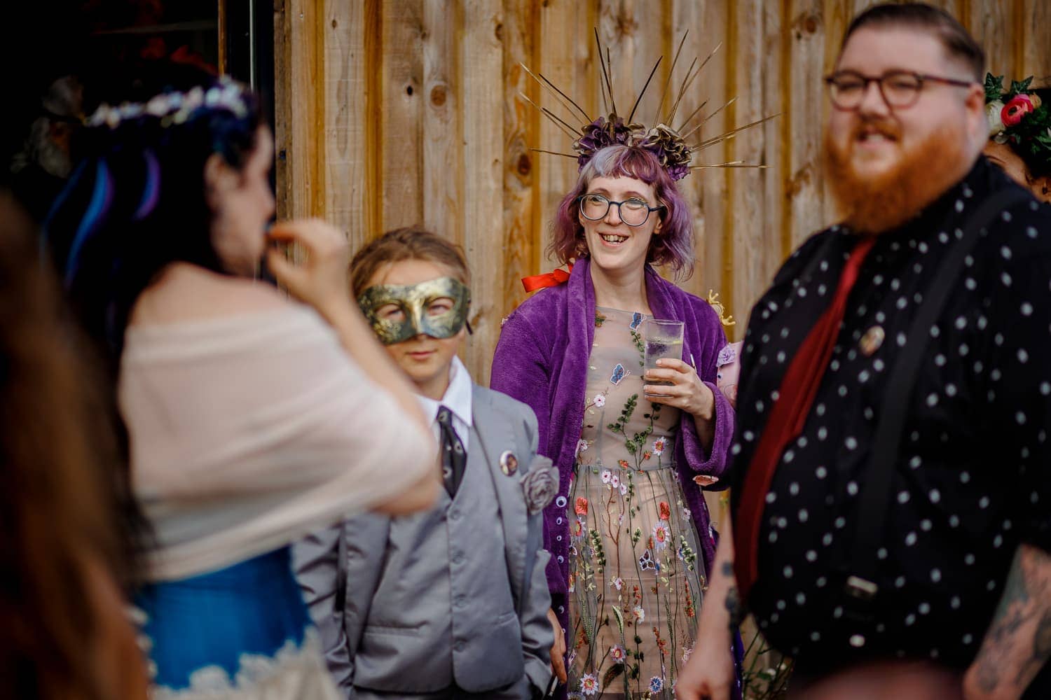 Wedding fancy dress