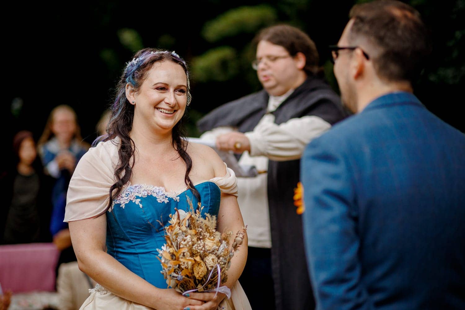 cornish camels wedding ceremony