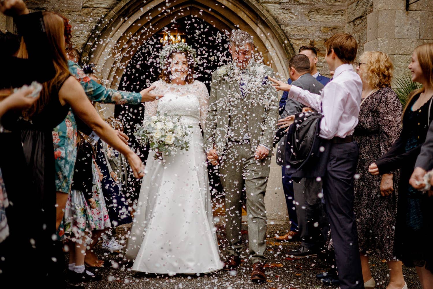 Alverton Hotel Wedding Confetti