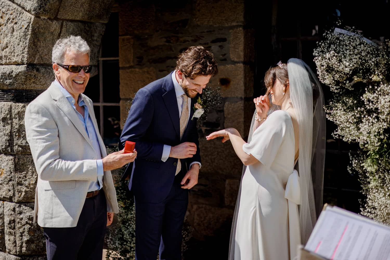 Prussia Cove Wedding Ceremony