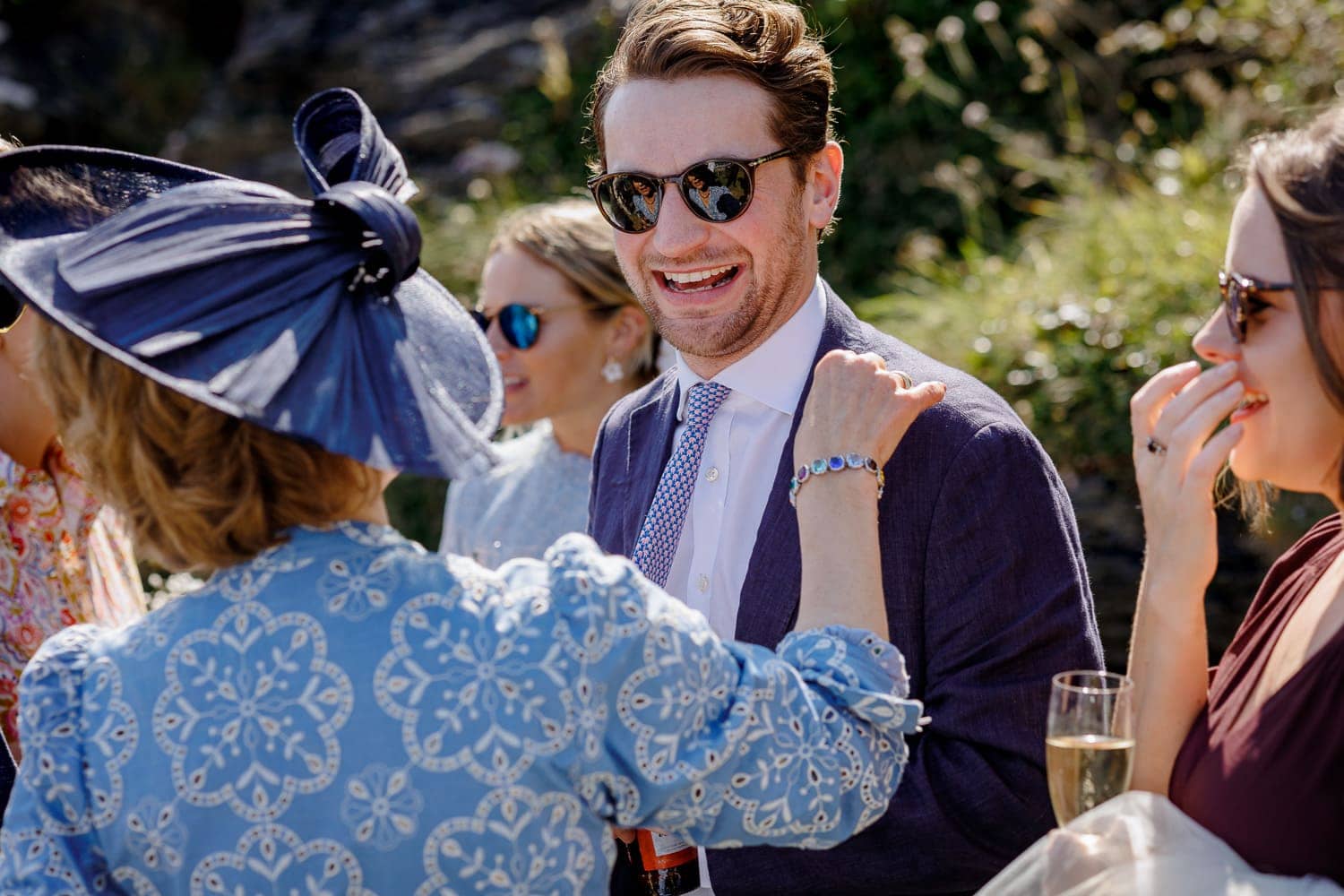Prussia Cove Wedding Guests