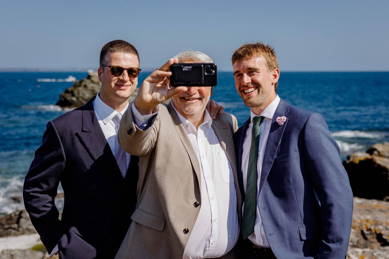 Prussia Cove Wedding Guests