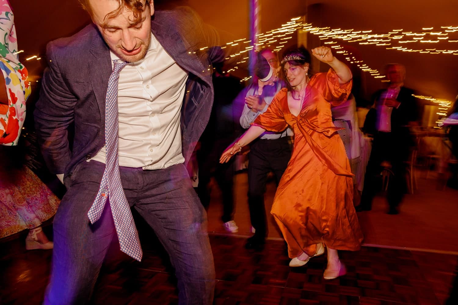 porth en alls wedding party