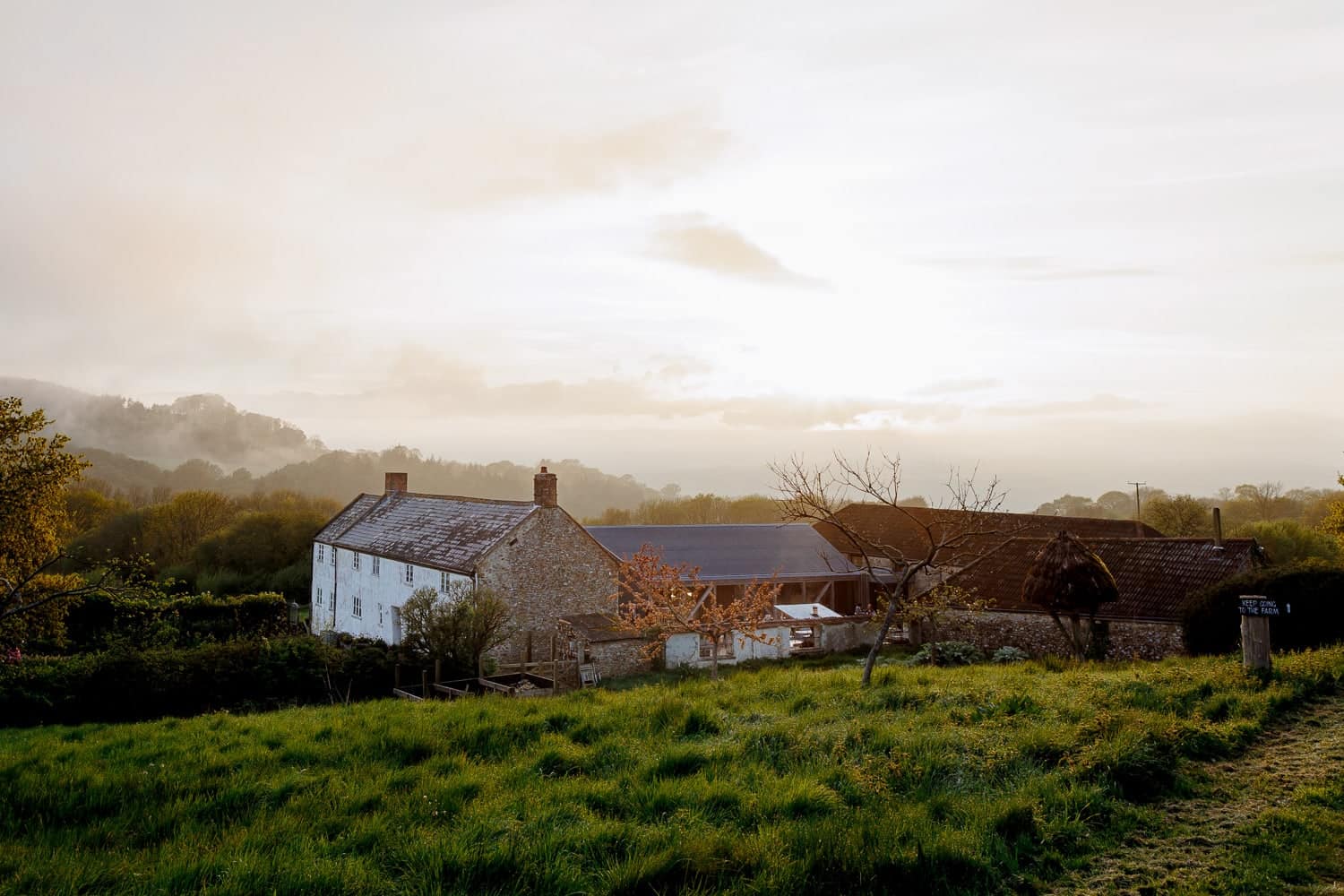 River Cottage Sunset