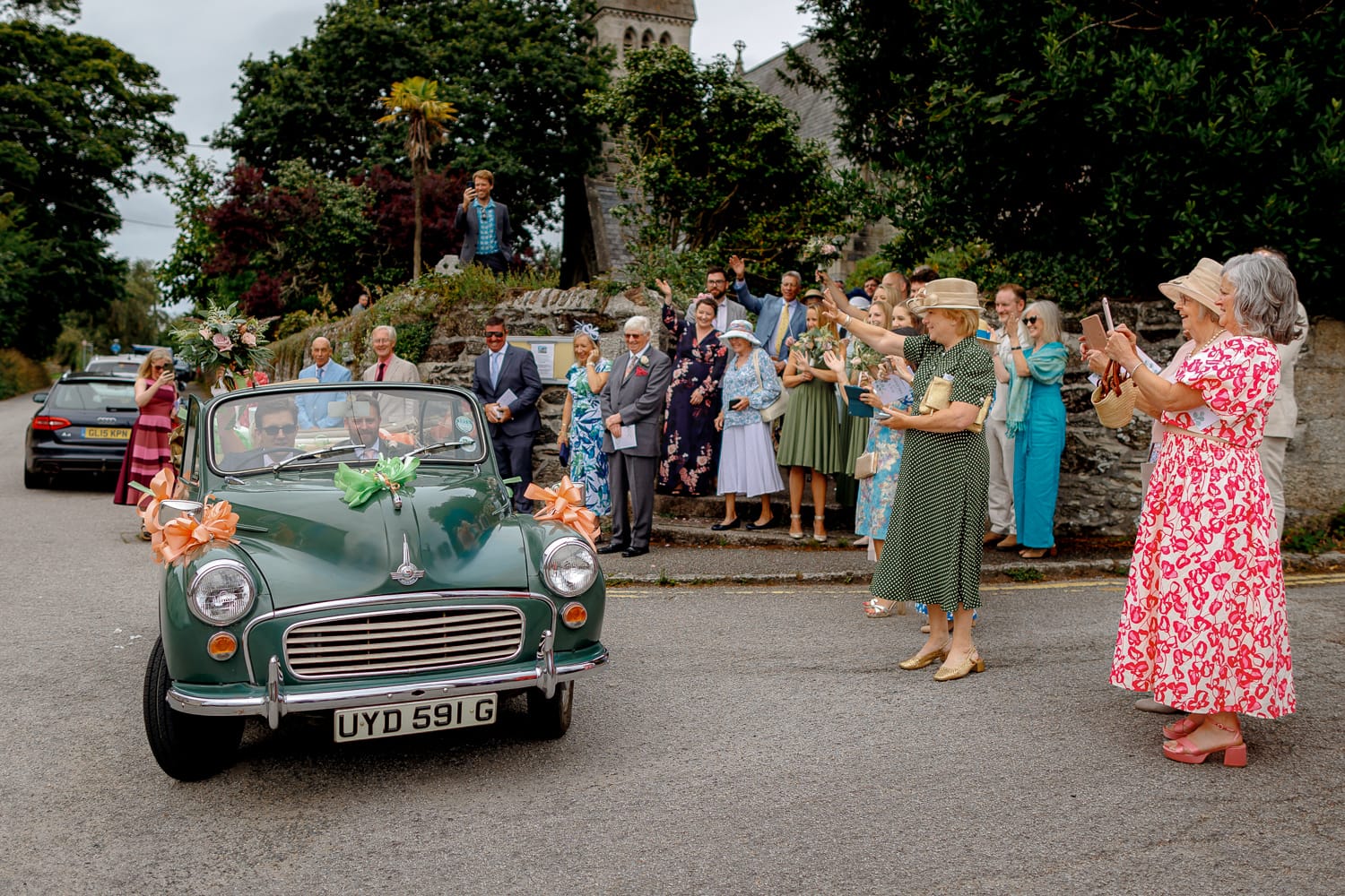 Cornwall wedding car