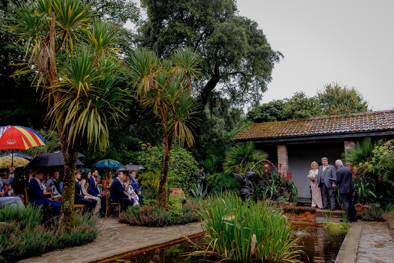lost gardens of heligan wedding ceremony