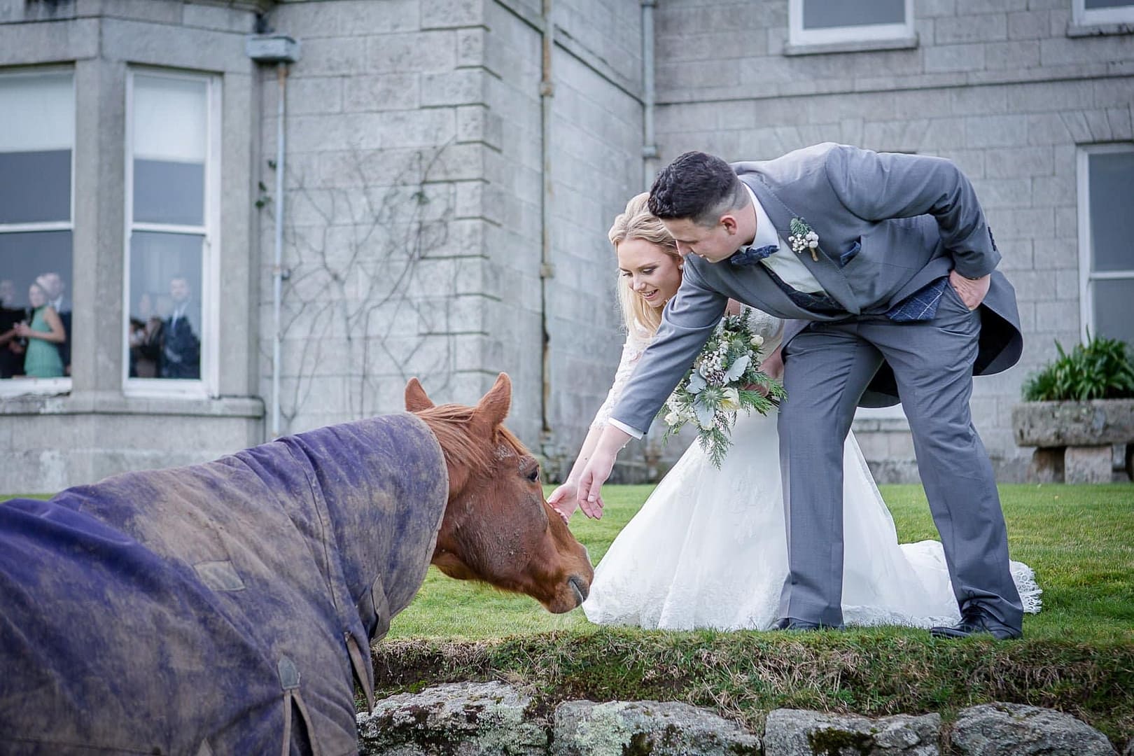scorrier house wedding