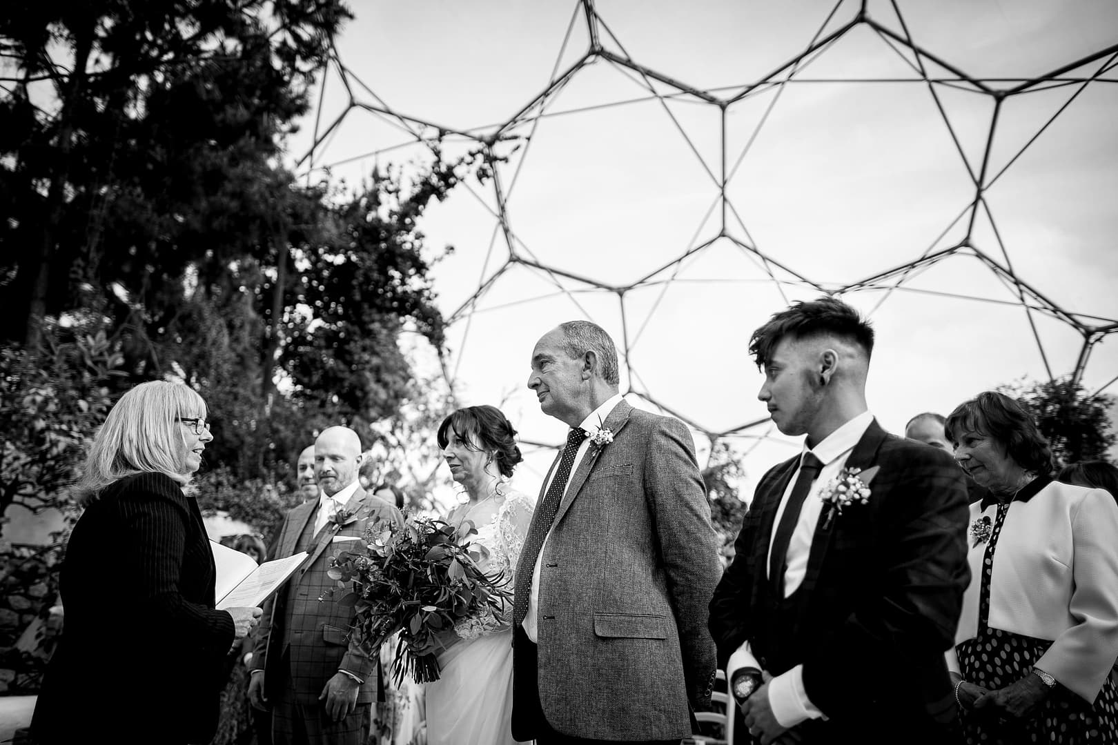 eden project wedding ceremony