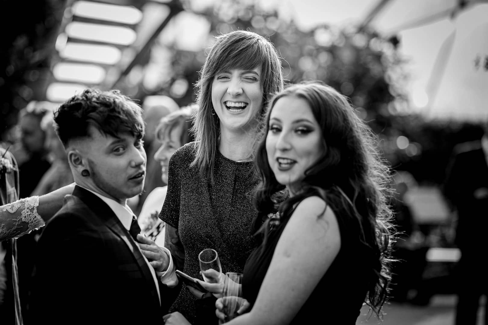 wedding guests