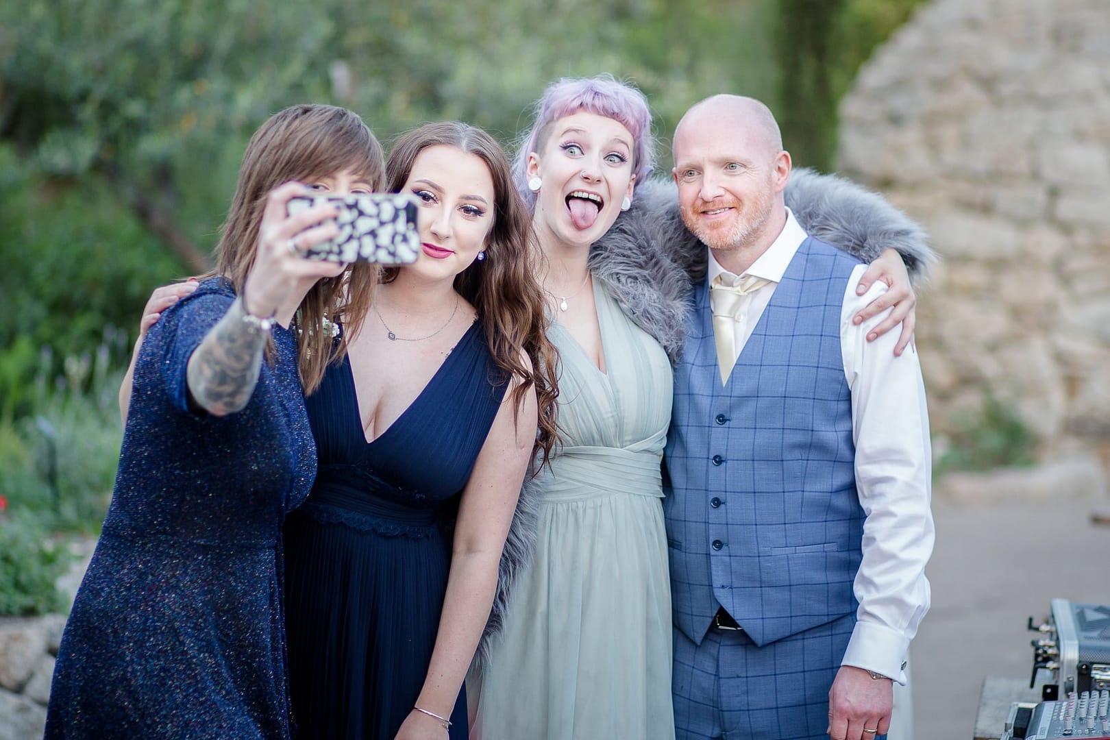 wedding guests