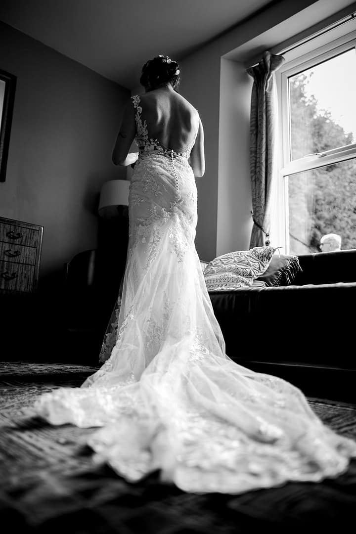 wedding dress cornwall