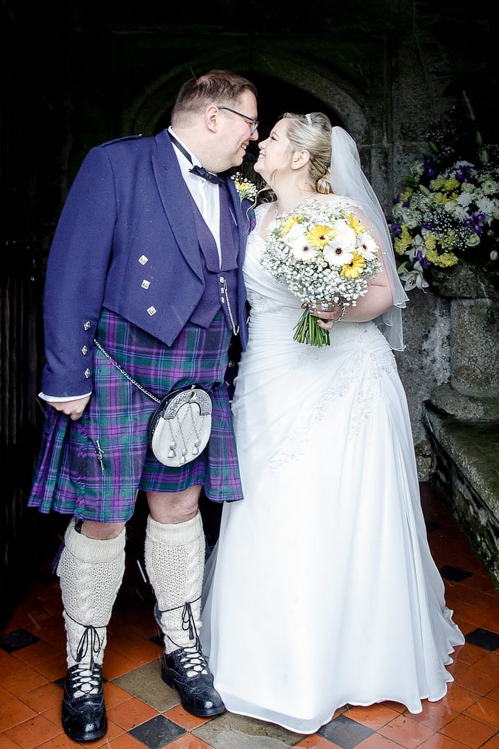 ladock church wedding
