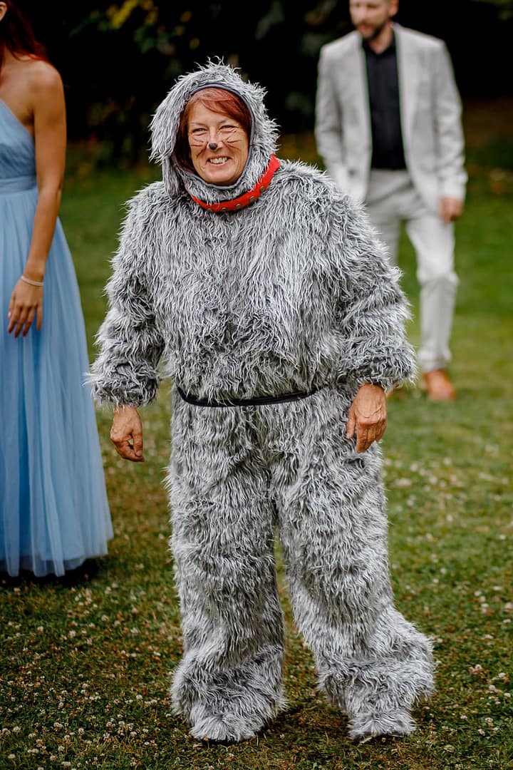 Wedding fancy dress